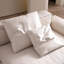 Coussin de canapé modulaire en microfibre blanc-934362661