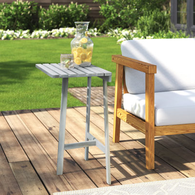 Wooden Balcony Table by Winston Porter