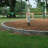 10'' H x 36'' W Brown Polyethylene Plastic Landscaping Rock