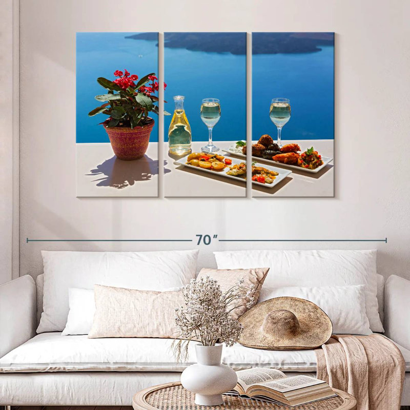 Yarlin Lunch With A View, 32" H x 50" W