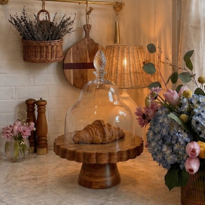 Cloche en verre - Goutte d'eau