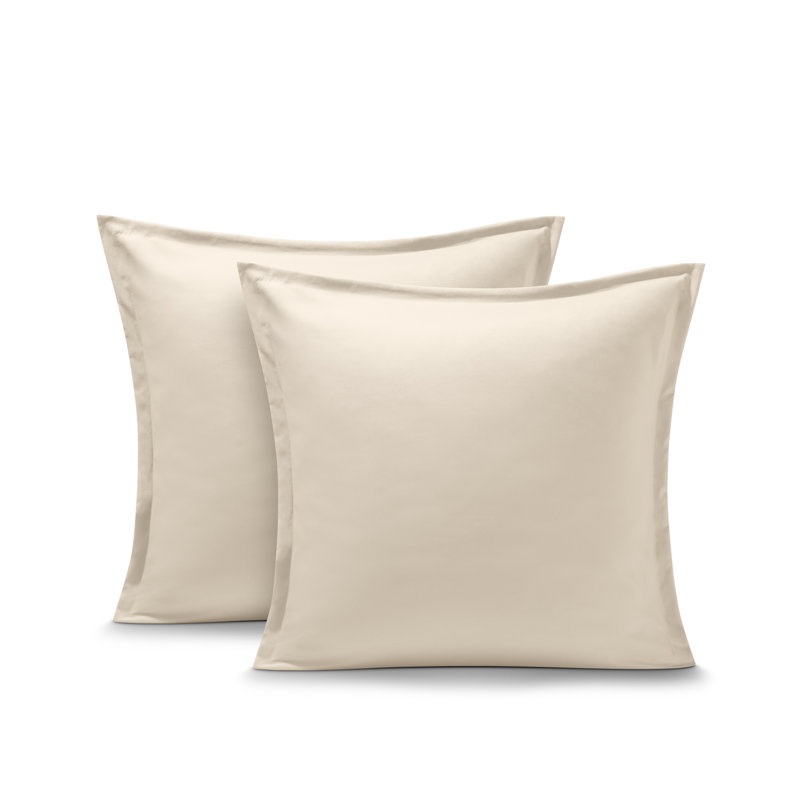 Ultra-Soft Pillow Sham Set, Sand, Euro