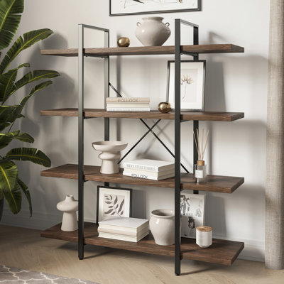 Metal Etagere Bookcase by Gracie Oaks
