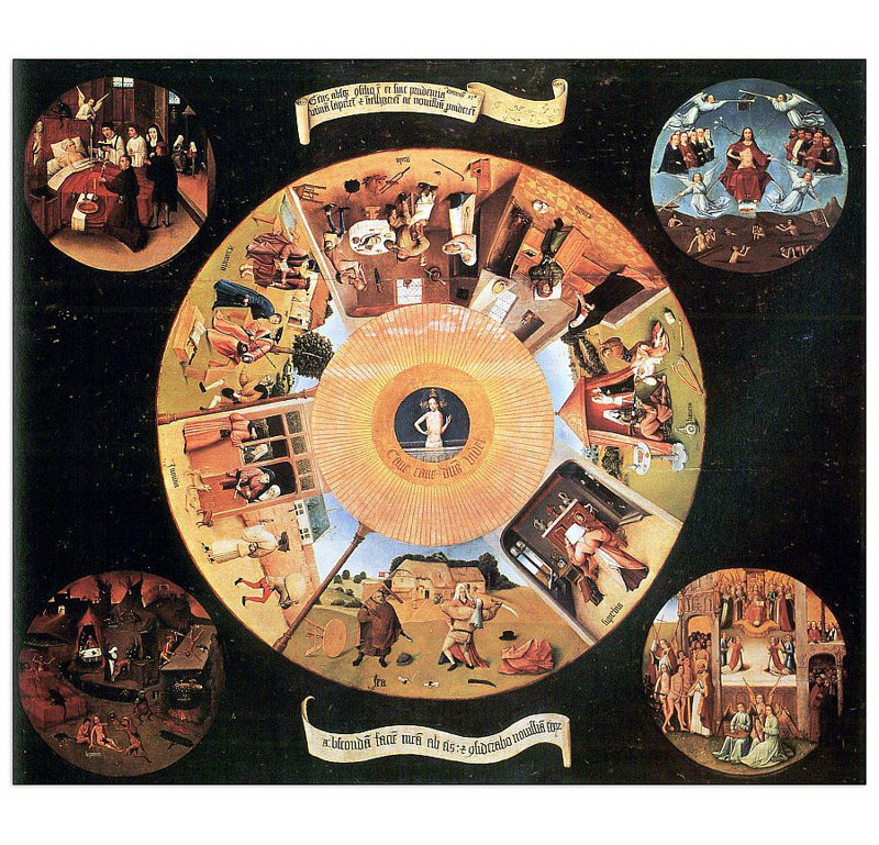 Hieronymus Bosch - Wrapped Canvas Print