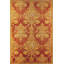 Tapis décoratif lavable à motif orange-262092090