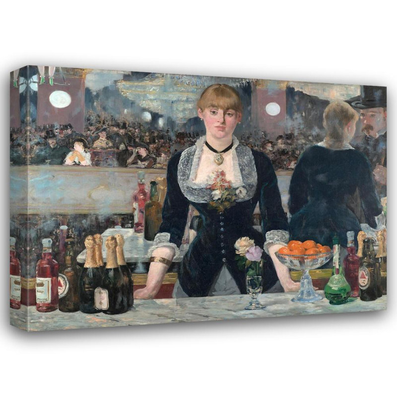 Un bar au Folies-Bergere, H 18 po x l 24 po