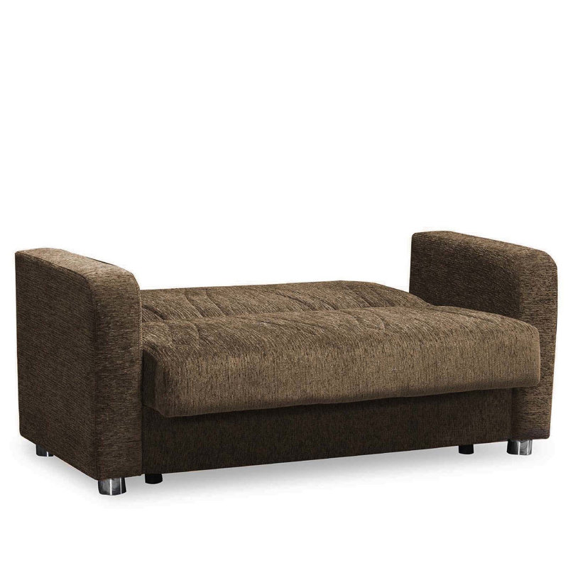 Convertible With Storage - Beige For A Practical Space Compartment , Chenille Upholstery Comfort And Style