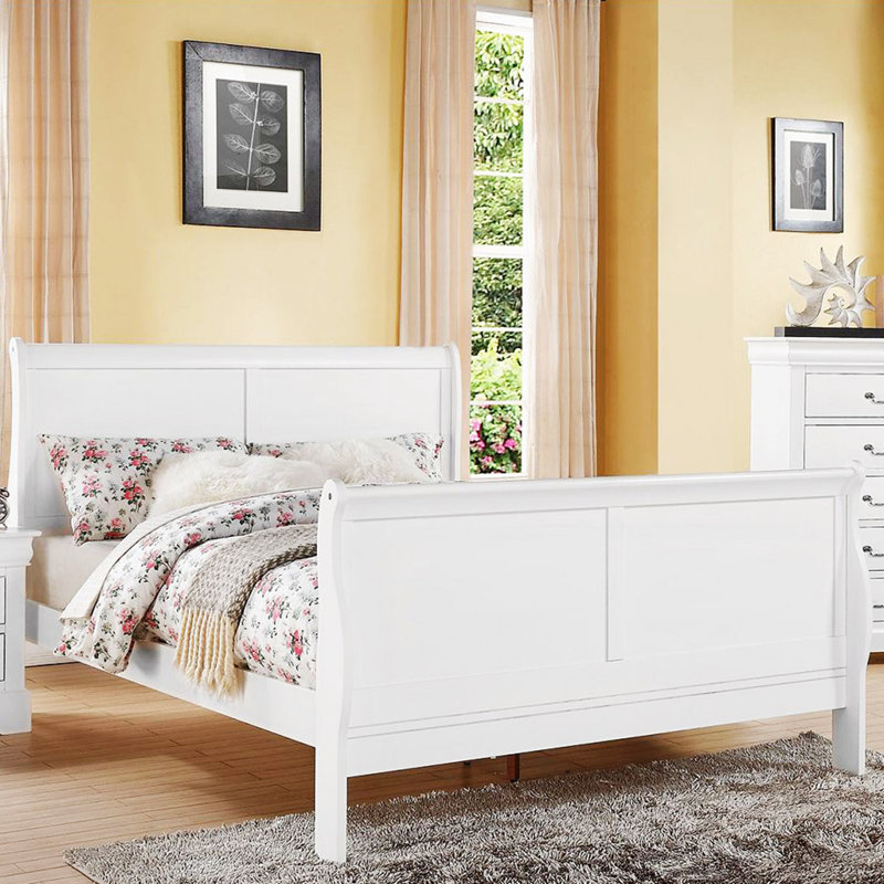 Lit-bateau Amadis, White, Grand