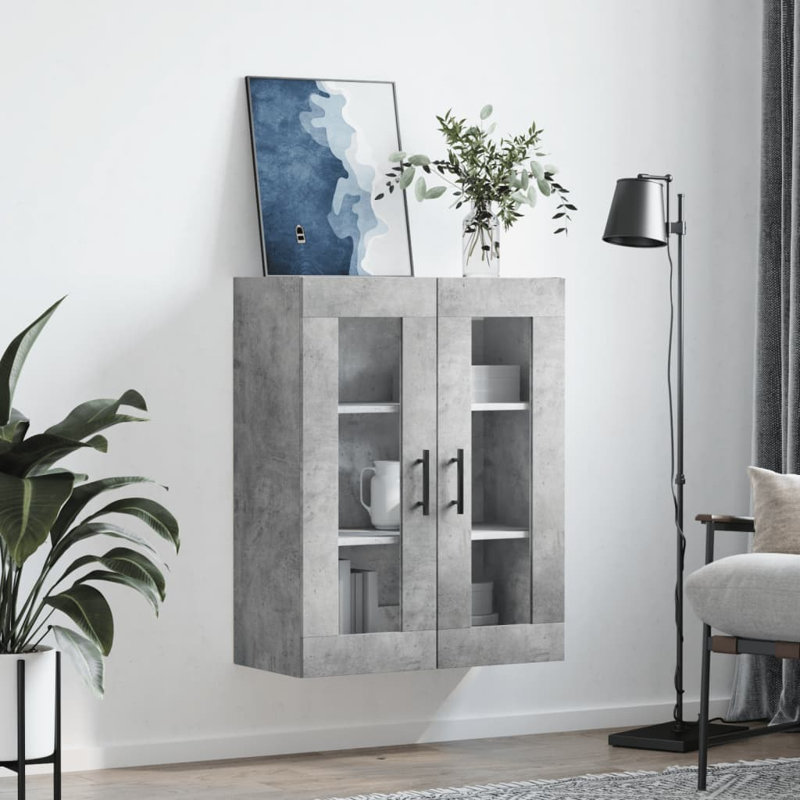 Laurinburg Bathroom Cabinet, Concrete Grey