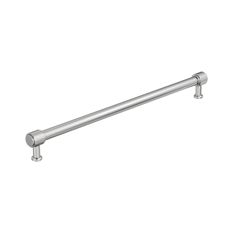 Poignée d'armoire Faircrest, Chrome poli, 18"