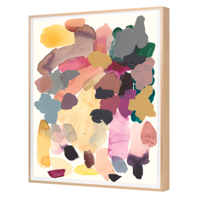 «Sans titre 22» par Sunny Goodwin - reproduction encadrée sur papier, H 31 po x l 25 po