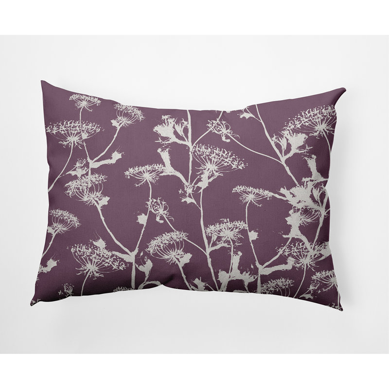  Housse de coussin carré et insert, Violet