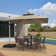 Dermott 10' x 10' Square Cantilever Umbrella (must purchase base separately)