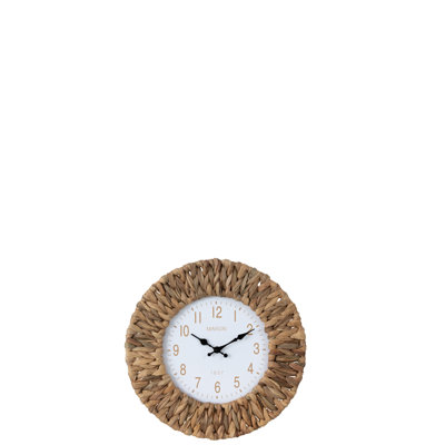 Alexys Rattan Wall Clock