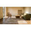 Green Color Artistic Antique Indian Flatweave Cotton Dhurrie Long and Narrow Gallery Size Rug