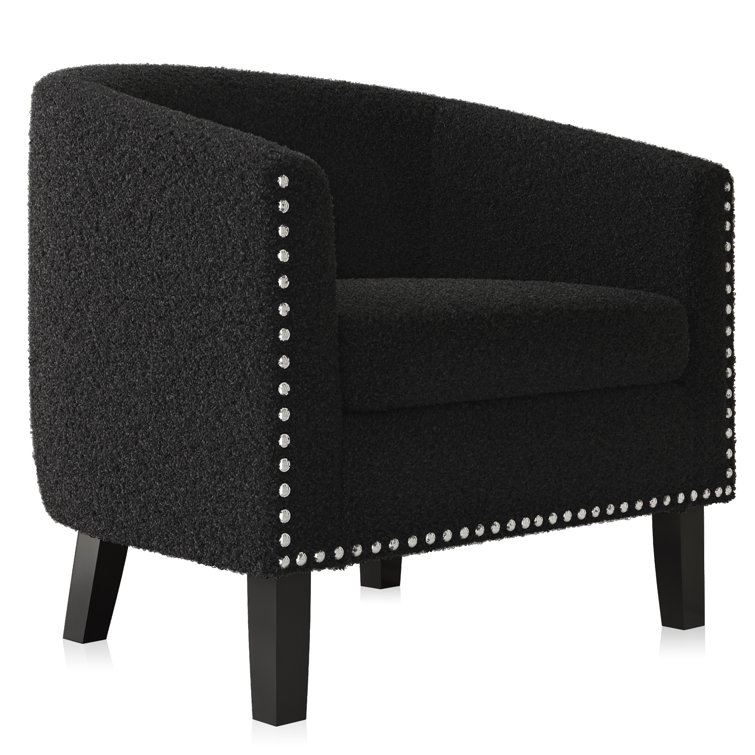 Winston Porter Desireah Upholstered Barrel Chair - Wayfair Canada