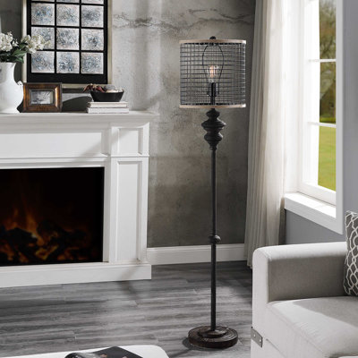 Zulma 64'' Bronze Novelty Floor Lamp
