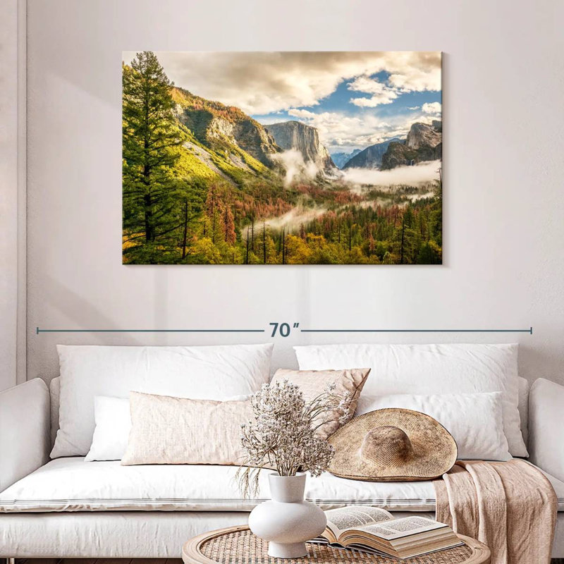 Alvord Scenic Yosemite Valley, H 30 po x l 45 po