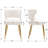 Khanya 19.75'' H Velvet Upholstered Oak Side Chair-1332638740