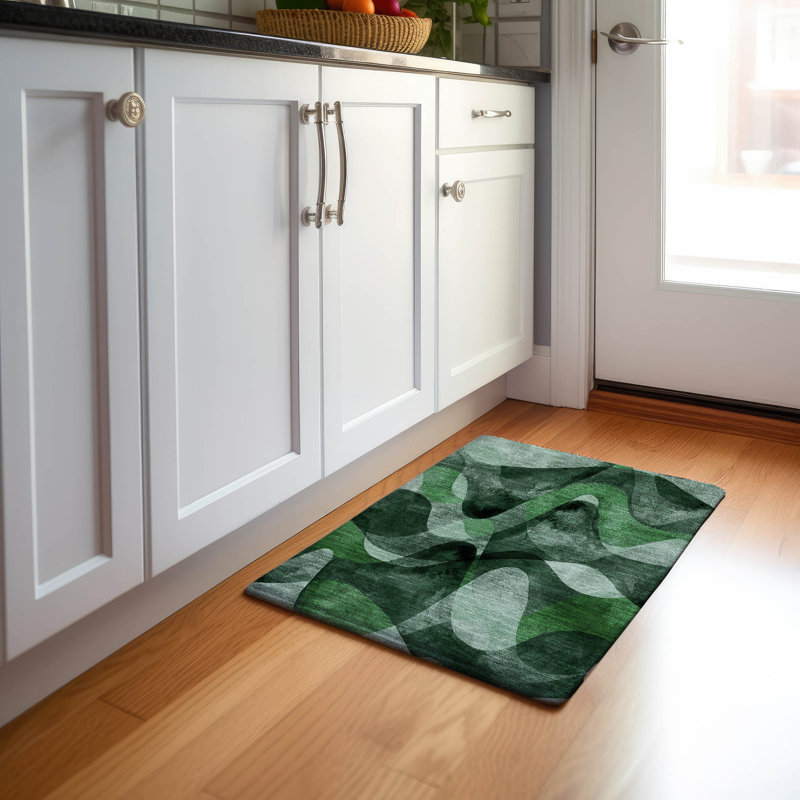 Tapis avec envers antidérapant Nofer, Rectangle 1 pi 8 po x 2 pi 6 po