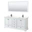 Ensemble de meuble-lavabo double autoportant 72 po avec plateau en quartz Deborah-98185818-98185821-98185824