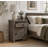 Laquenda 20.8" W Solid Wood Rustic Nightstand with Drawer and Storage Cabinet-1995047732