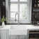 Livingston 24" H 1-handle DockLock™ Pull-Down 2-Function Sprayer Kitchen Faucet
