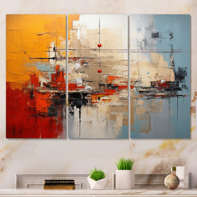 Harmonious Hybrid I - Abstract Collages, reproduction d'art sur toile