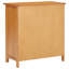 Boulton Cupboard 70x35x75 cm Solid Oak Wood