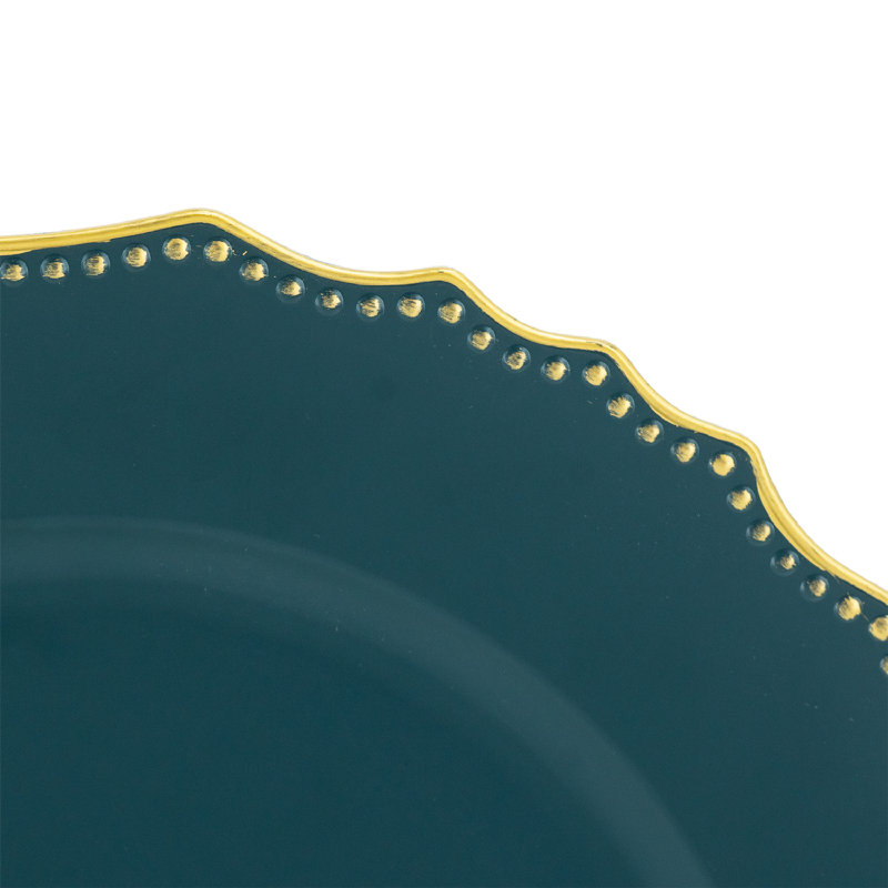 Ensemble de 8 assiettes décoratives Dumel, Bleu