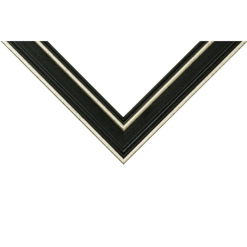 Cadre à une image Charmaine, L 18 po x H 24 po, Argent argent, Rectangulaire