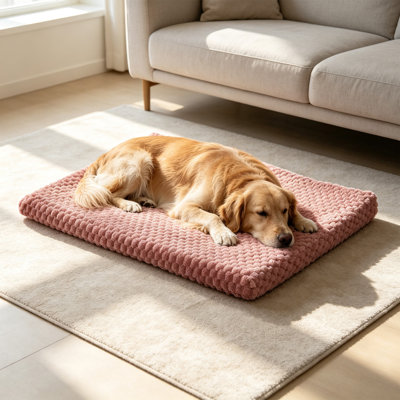Polyester Ma t Thickened Warm Pet Mat Soft Comfortable Sleeping Pad For Dogs Cats Machinery Washable Suitable Indoor Sofa Kennel All Seasons