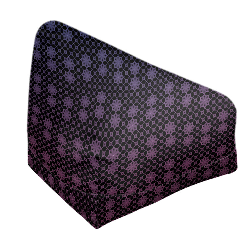 Fauteuil à billes standard & Leffel, H 120 po x l 31 po x P 60 po, Rembourrage poly, Bleu / Rose