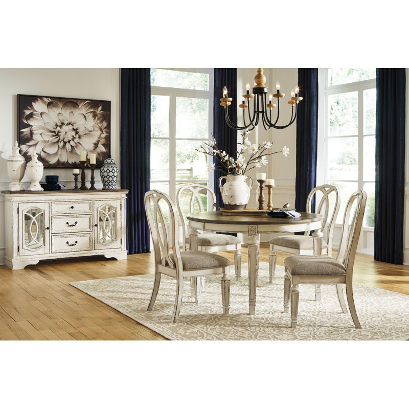 Realyn Dining Table and Chairs, 4