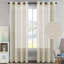 Paire de rideaux semi-transparents avec œillets Dawan-1635607320-1635607299