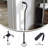 Adjustable Left Or Right Handed Quad Cane With Padded Handle, Large Base