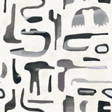 Susan Hable Abstract Wallpaper Roll by Susan Hable
