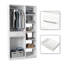 Armoire moderne et minimaliste multifonctionnelle avec tiroirs