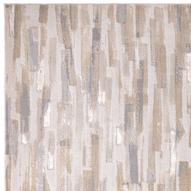 Aurora AU25 Impression Beige Area Rug, Rectangle 160 x 230 cm