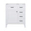 Meuble-lavabo de 30 po sans lavabo, base d'armoire seulement, armoire de salle de bain avec tiroirs, structure solide et panneau de fibres à densité moyenne-106668082