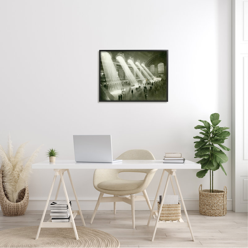 Picture Frame Photograph on MDF, 24" W x 30" H, Midnight Black Framed Giclee