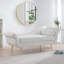 Chaise longue rembourrée avec accoudoirs à volutes Tellys-193429789