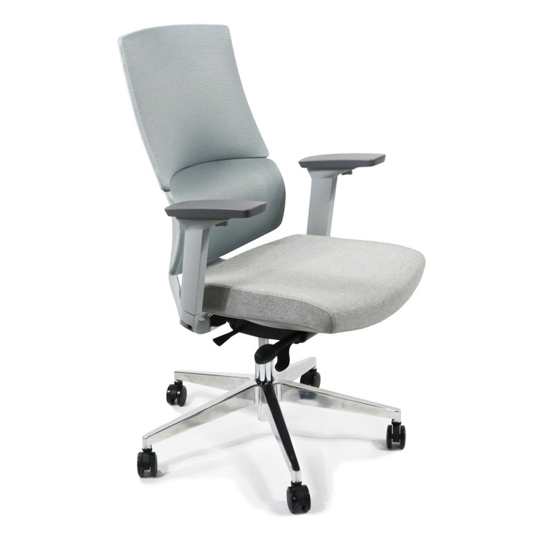 Fauteuil de direction ergonomique en mélange de polyester