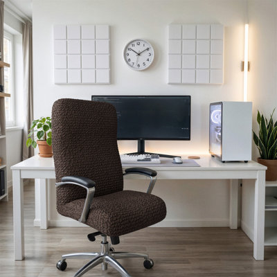 Housse extensible pour chaise de bureau - Facile à nettoyer et durable - Collection Comfort