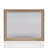 Sand Colored Rectangle Wood Mirror