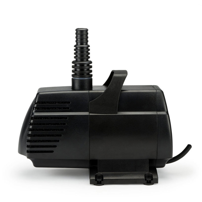 Pompe à 3 voies ou à valve simple et raccord de tuyau multi-tailles pour fontaines et cracheurs, moteur écoénergétique, 1100 GPH