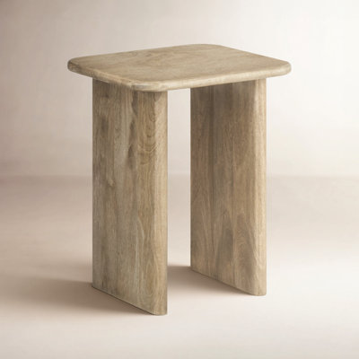 Amaro Solid Wood End Table