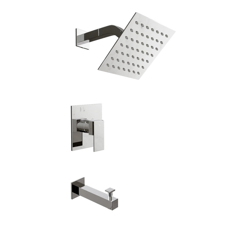 Complete Shower System with Rough-in Valve