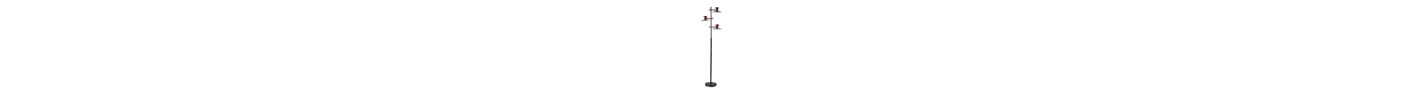 Adele 67'' Black LED Tree Floor Lamp
