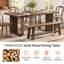 63-inch Solid Wood Dining Table